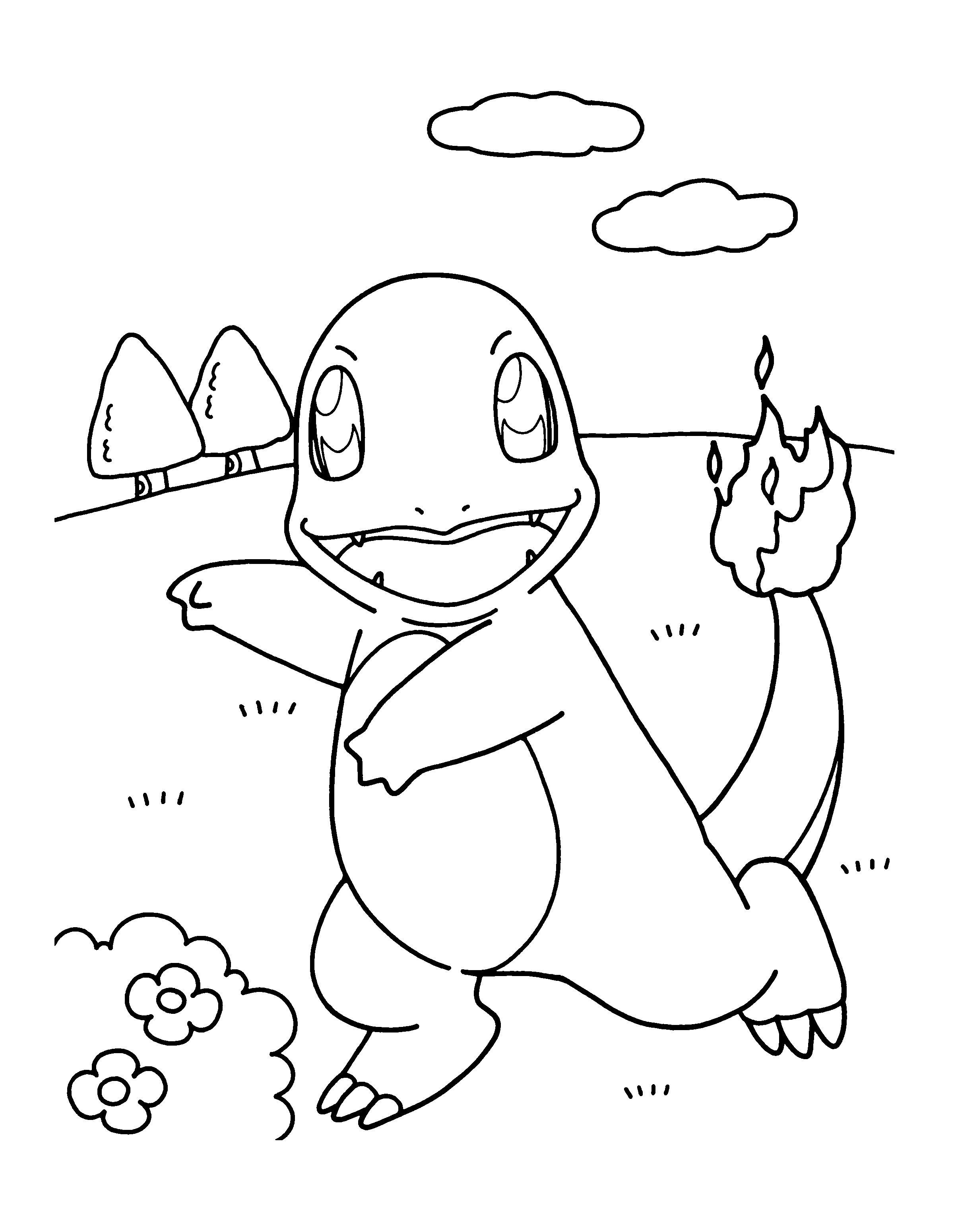 Series Pokemon Colouring Pages