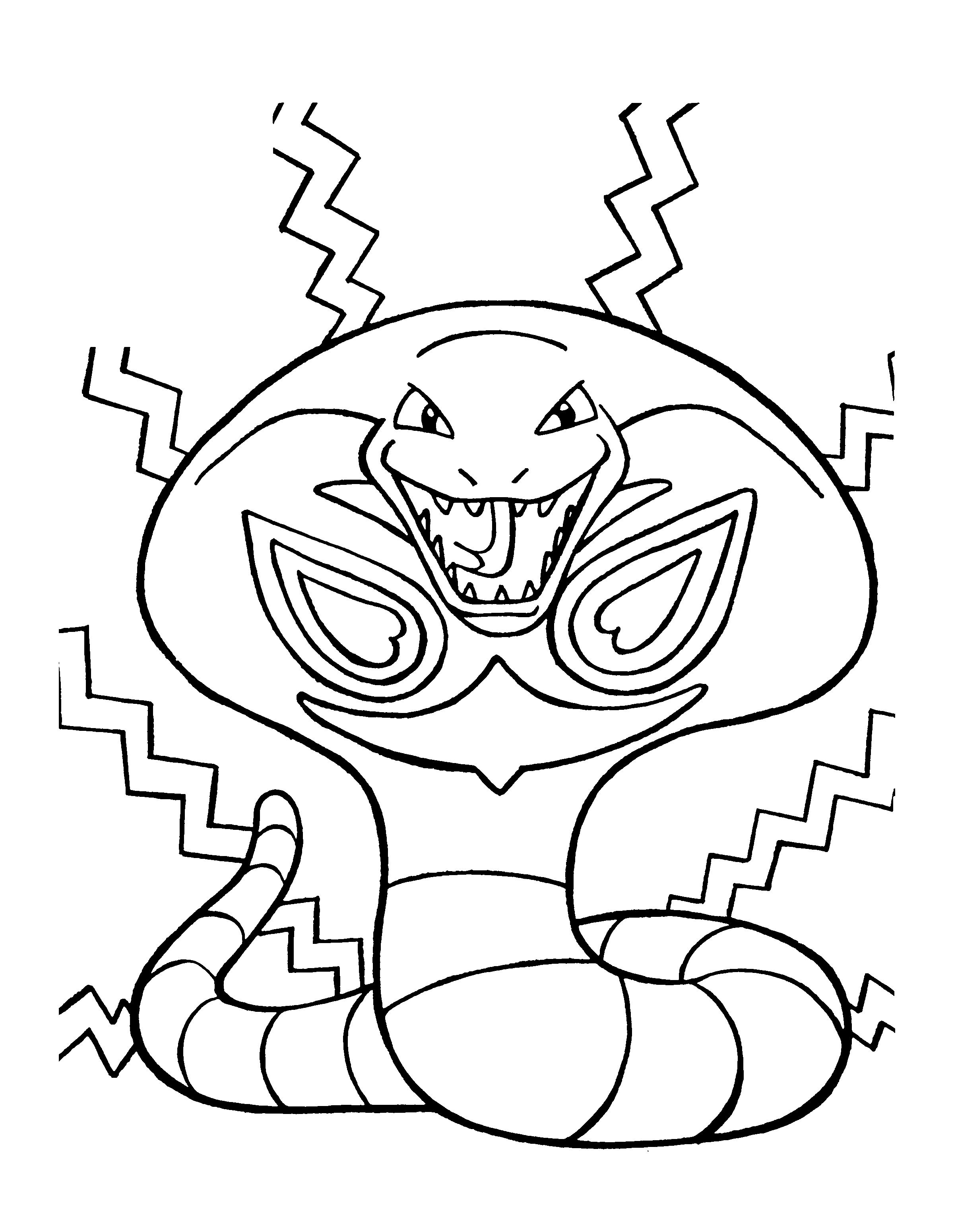 Free coloring pages of series pokemon