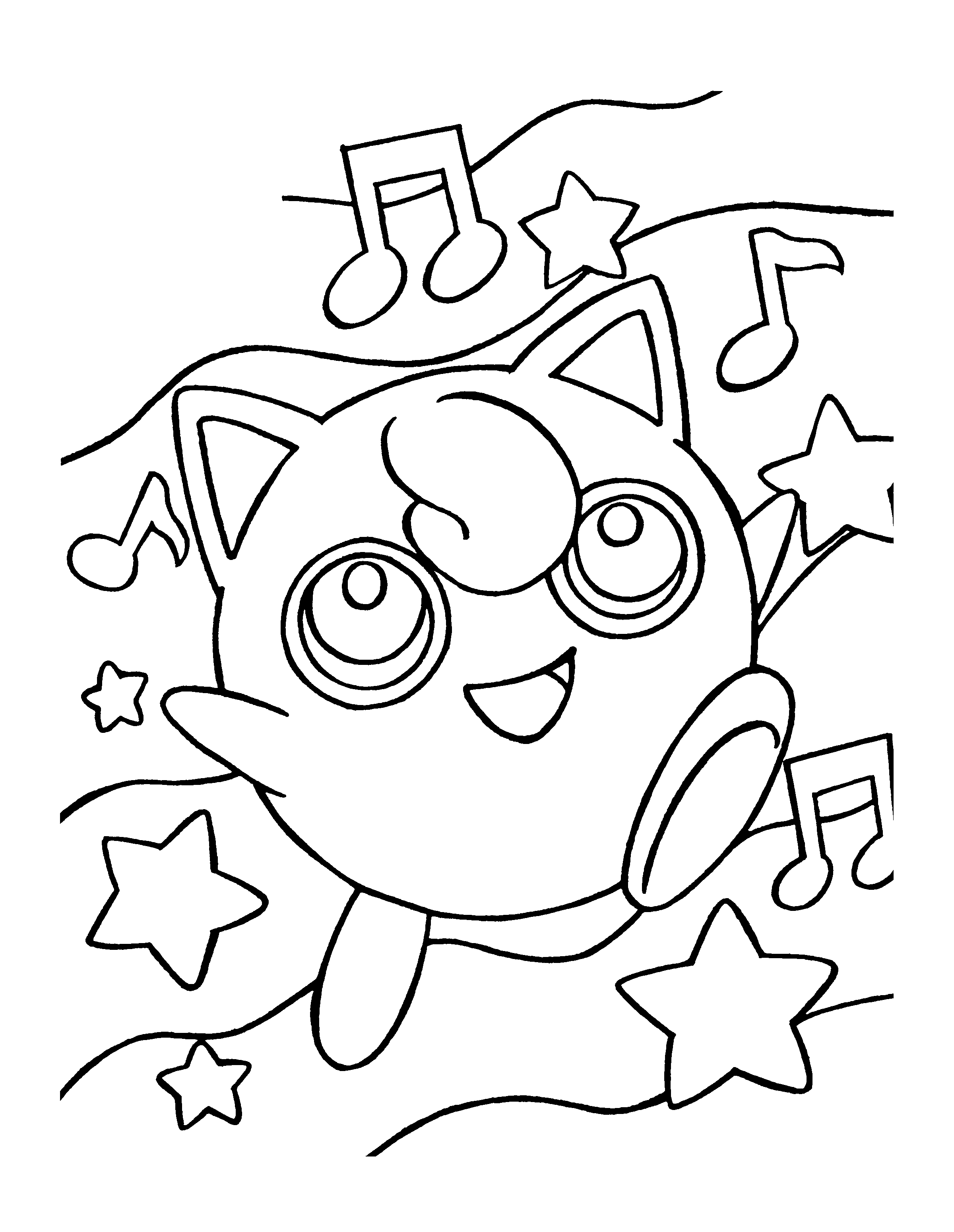Free coloring pages of series pokemon