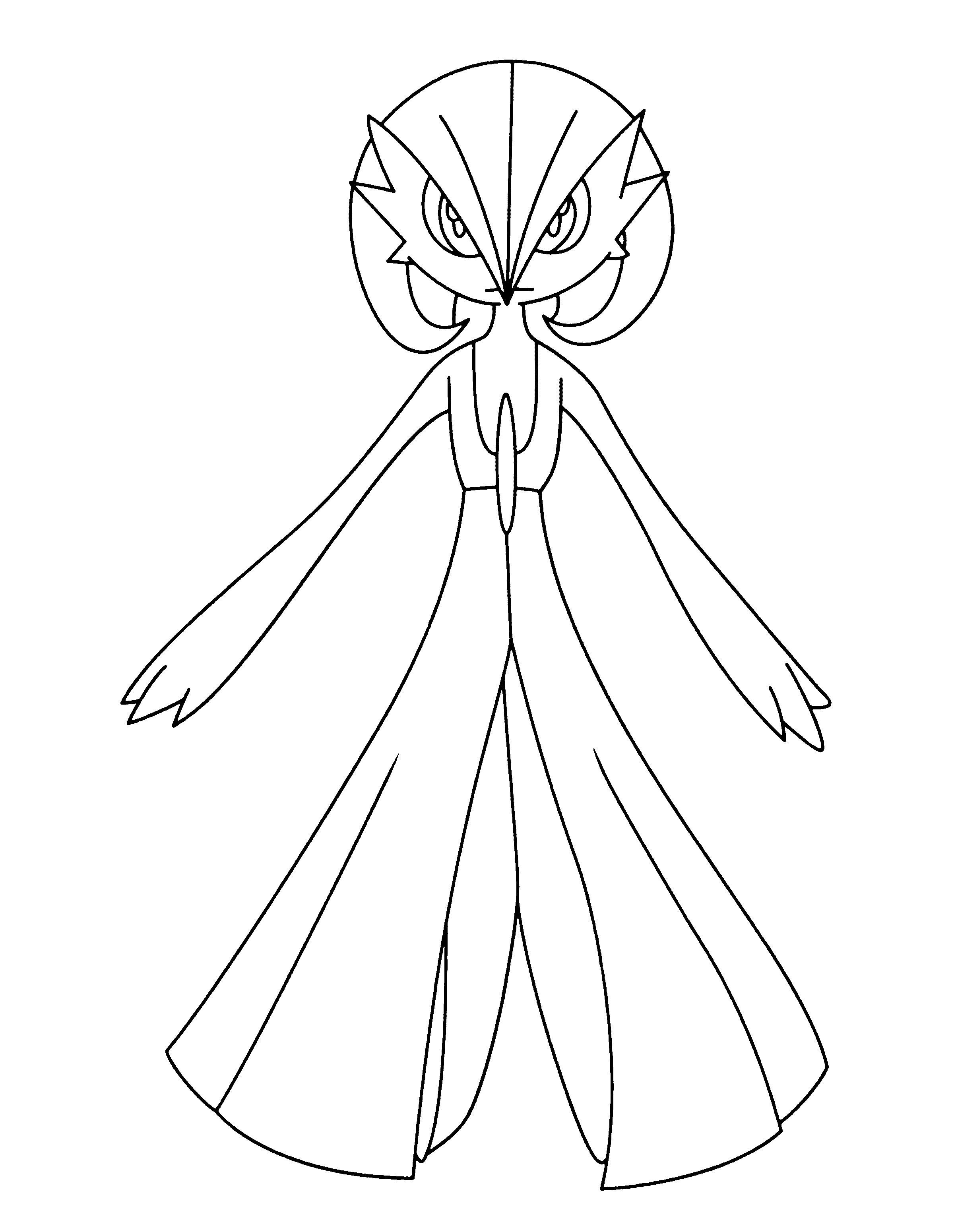 ralts coloring pages - photo #11