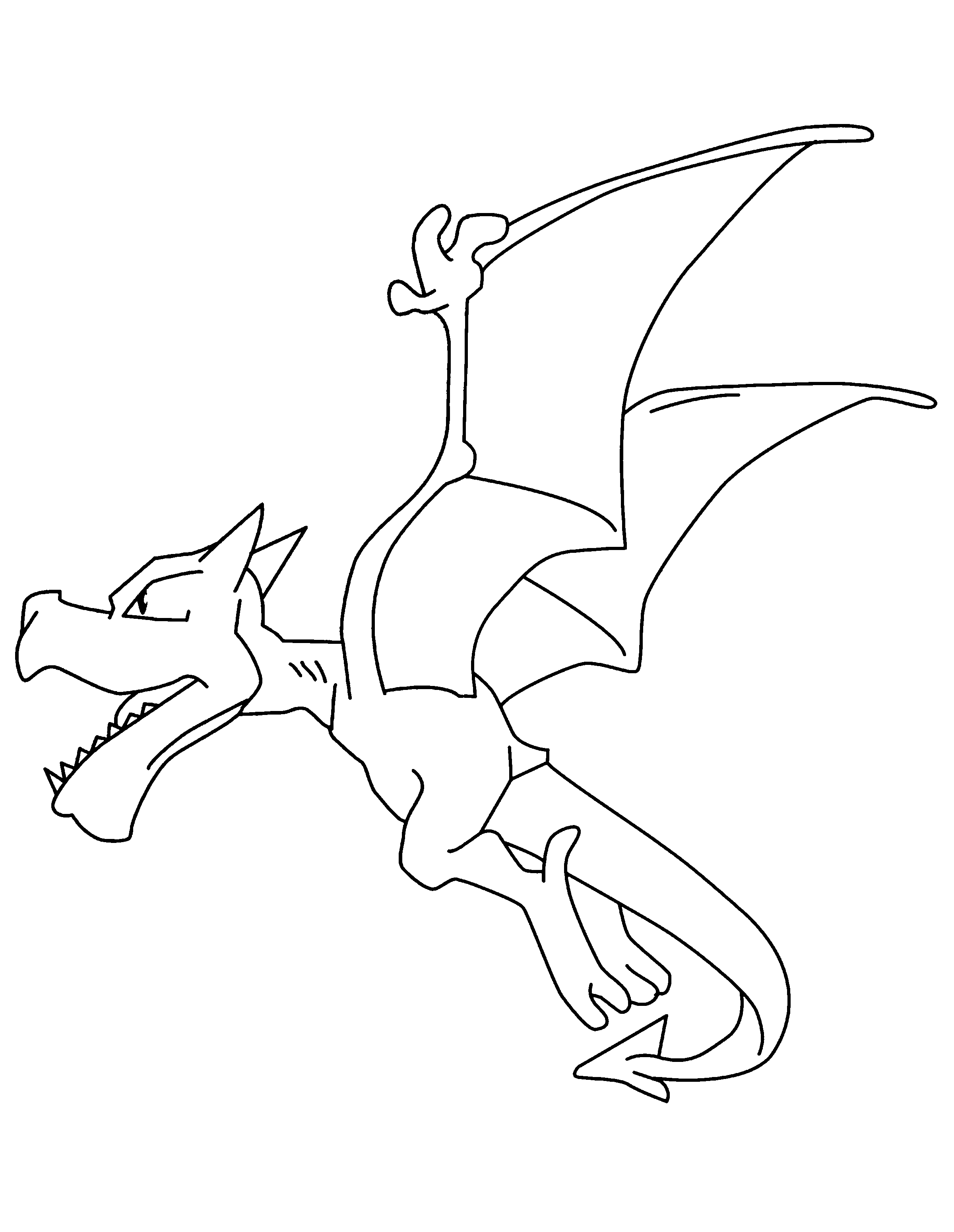 aerodactyl pokemon coloring pages - photo #5