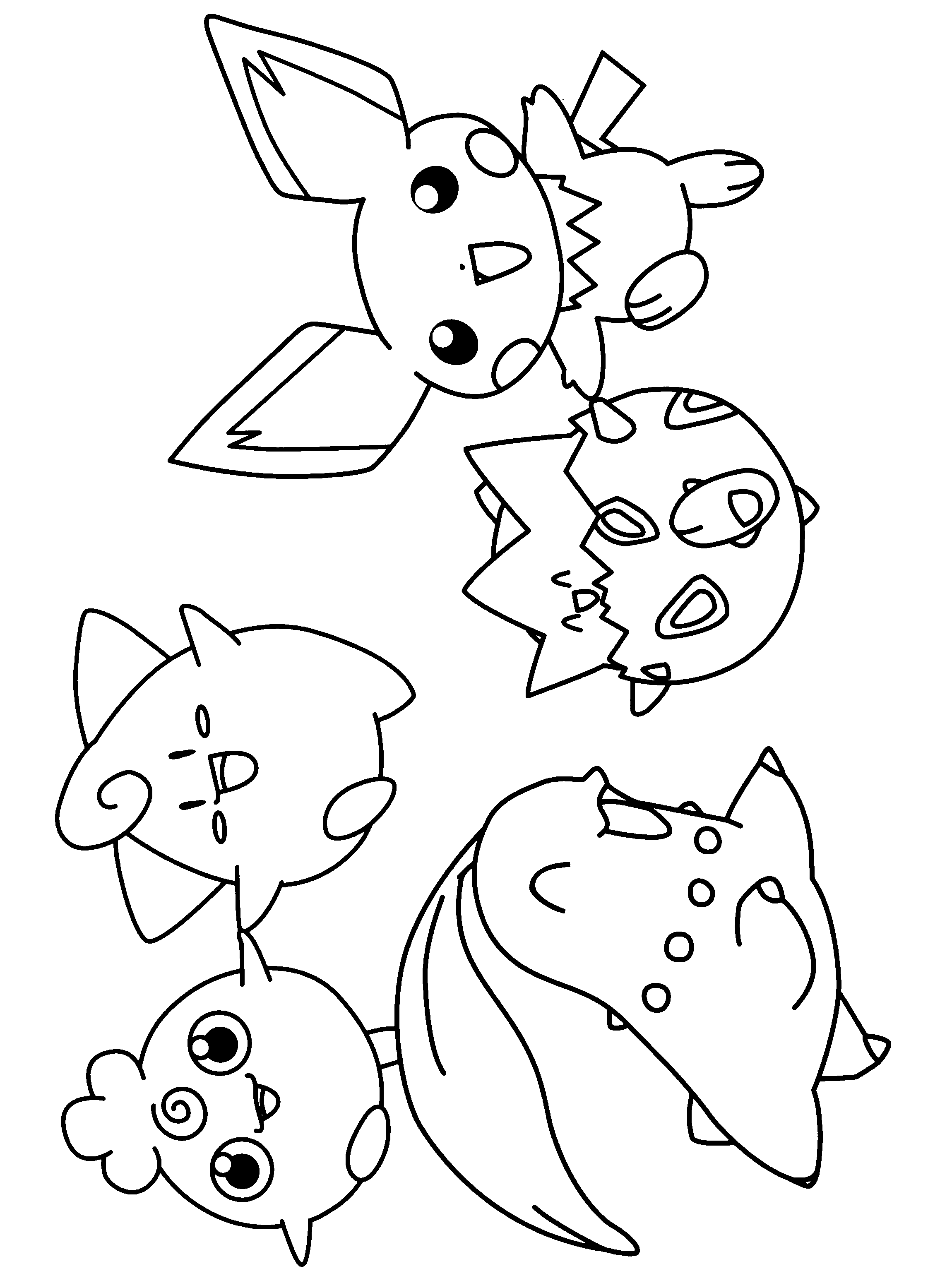 Togetic Coloring Page Coloring Pages