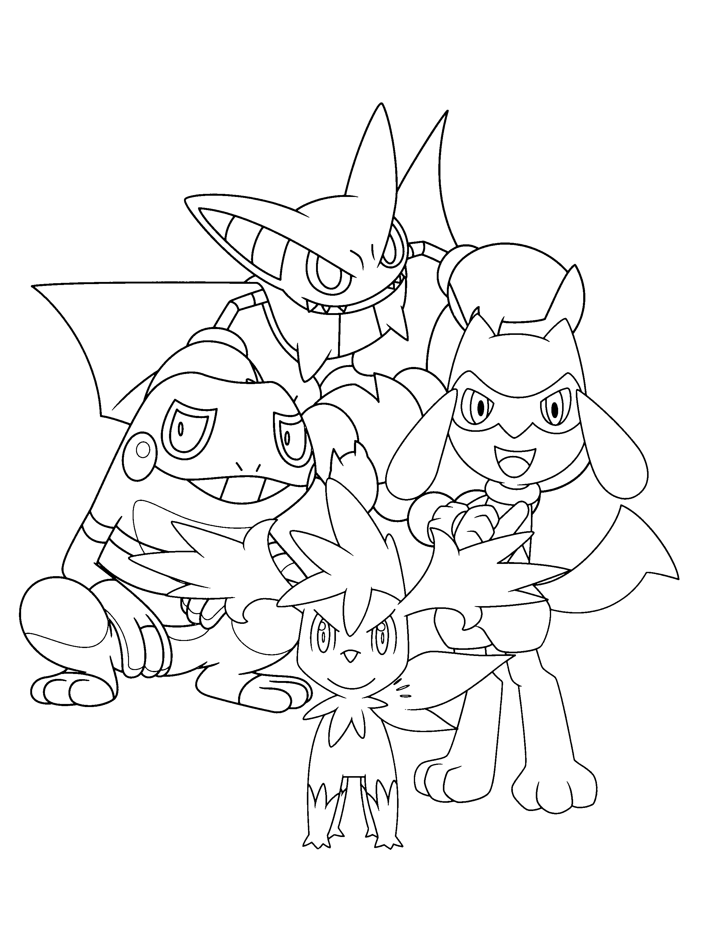 zoroark pokemon coloring pages - photo #34