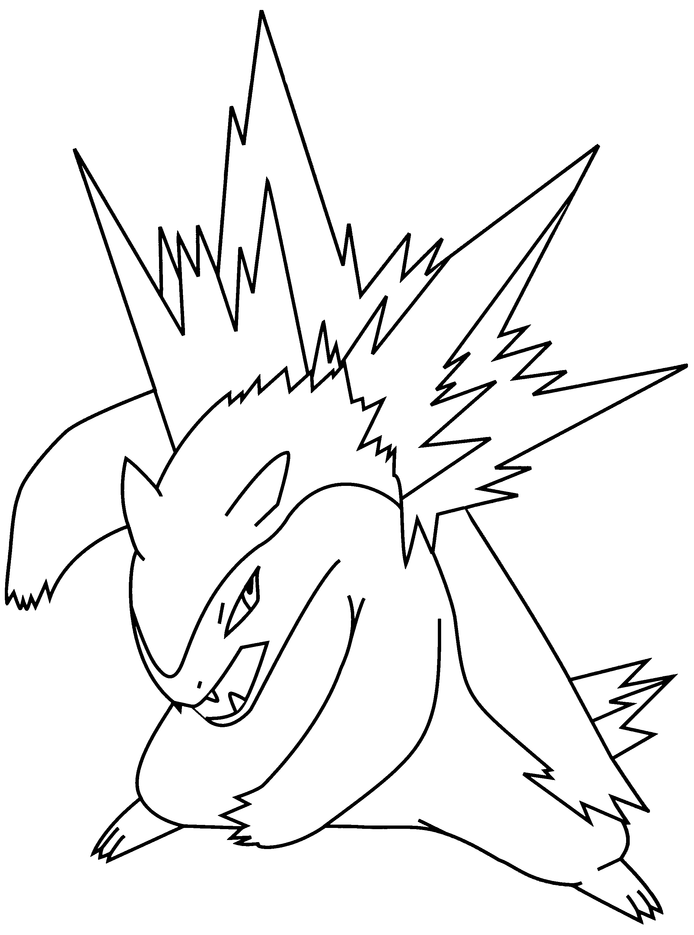 Free coloring pages of series pokemon