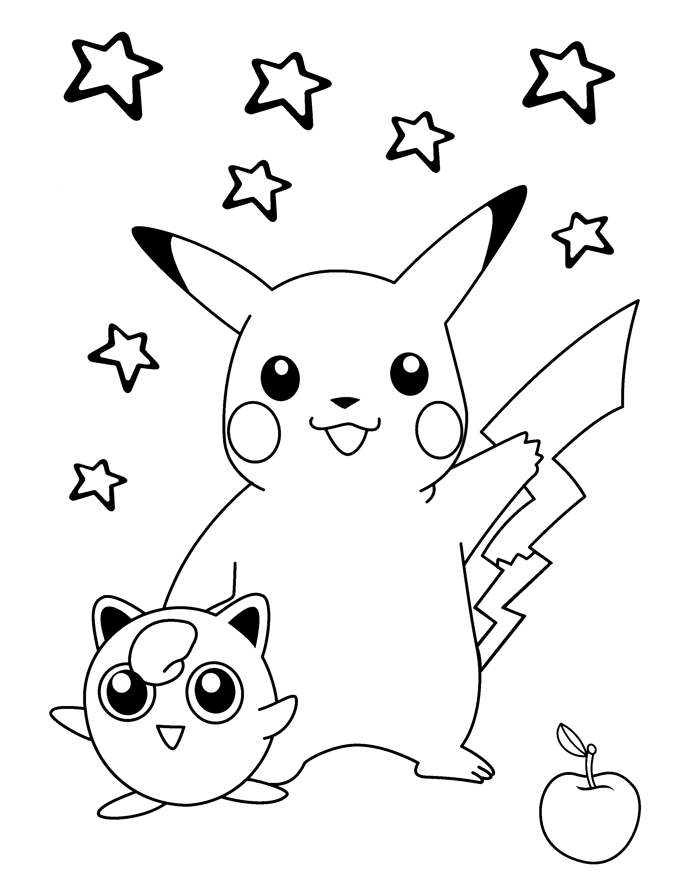 pokemon coloring book pages - photo #3