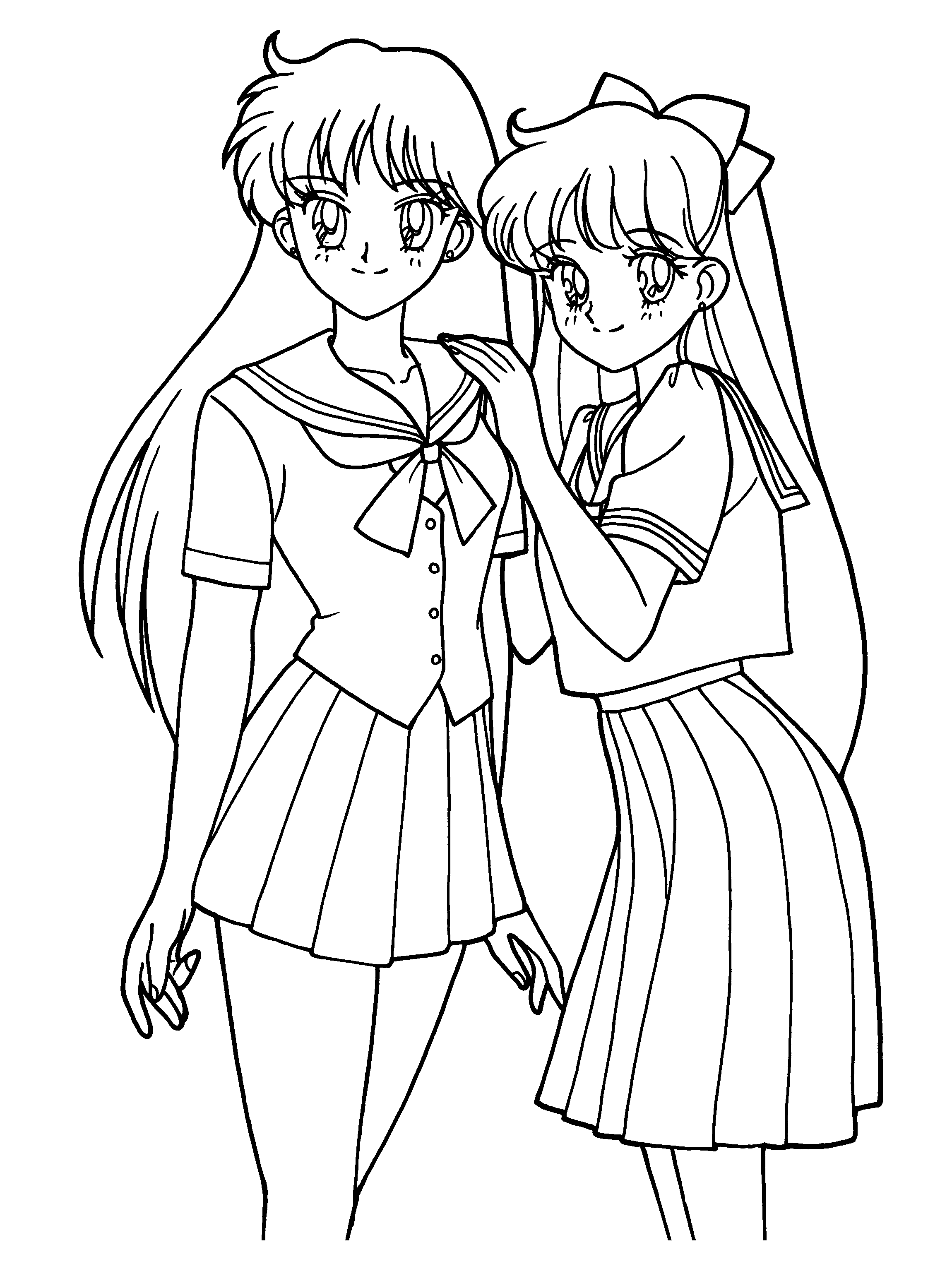 coloring page  sailormoon coloring pages 117