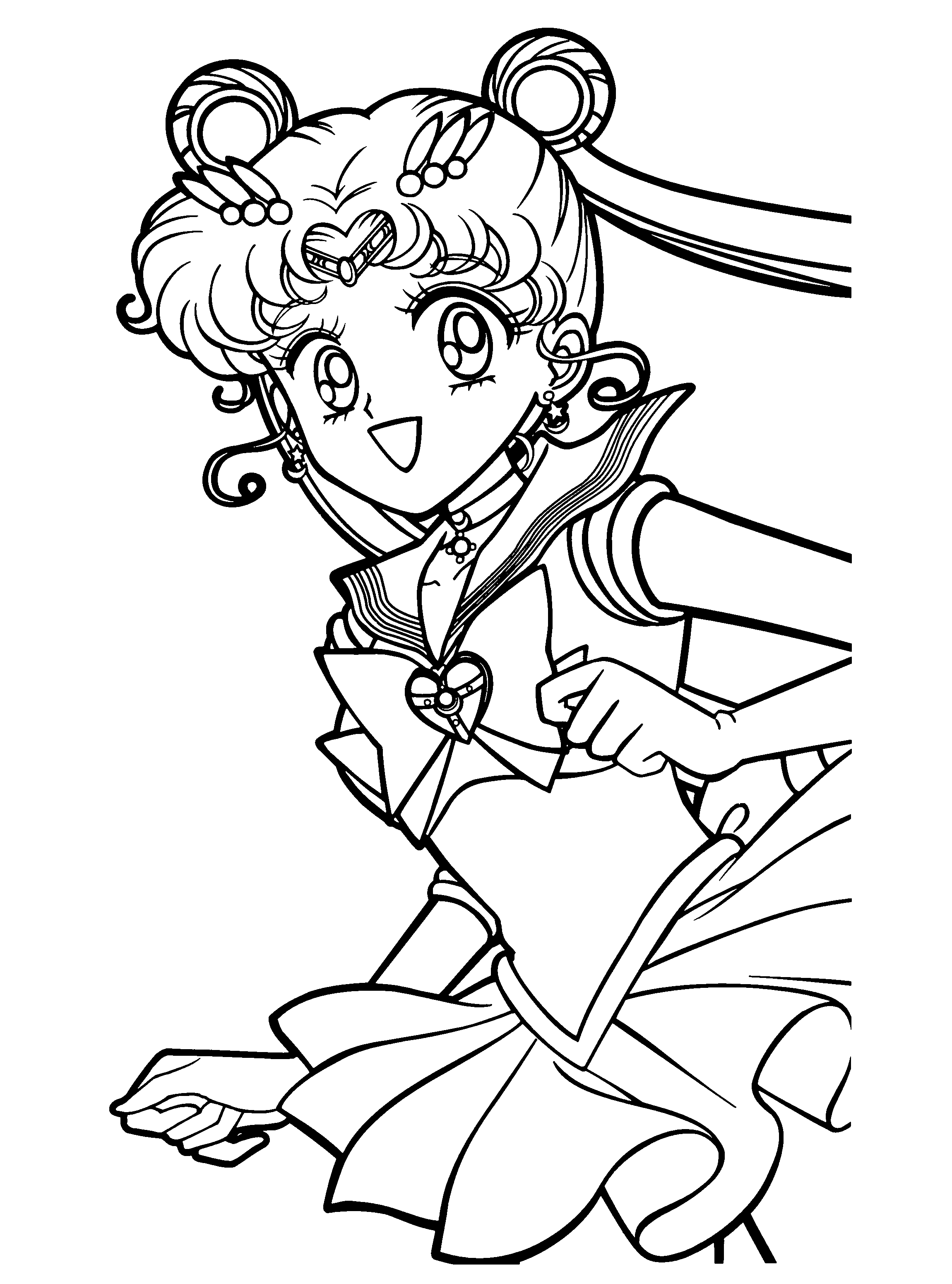 sailor moon coloring pages characters - photo #12