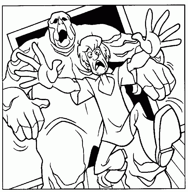 a pup named scooby doo coloring pages - photo #50