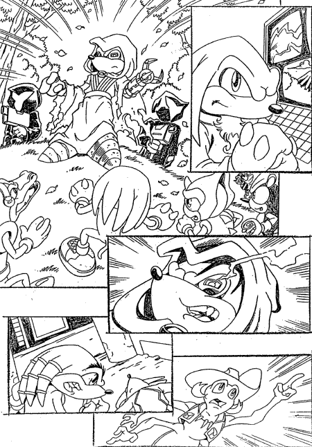 sonic and friends coloring pages - photo #28