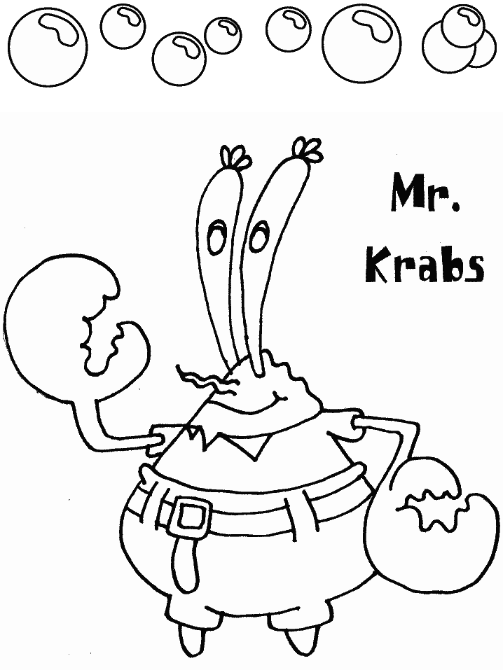 baby spongebob squarepants coloring pages - photo #34