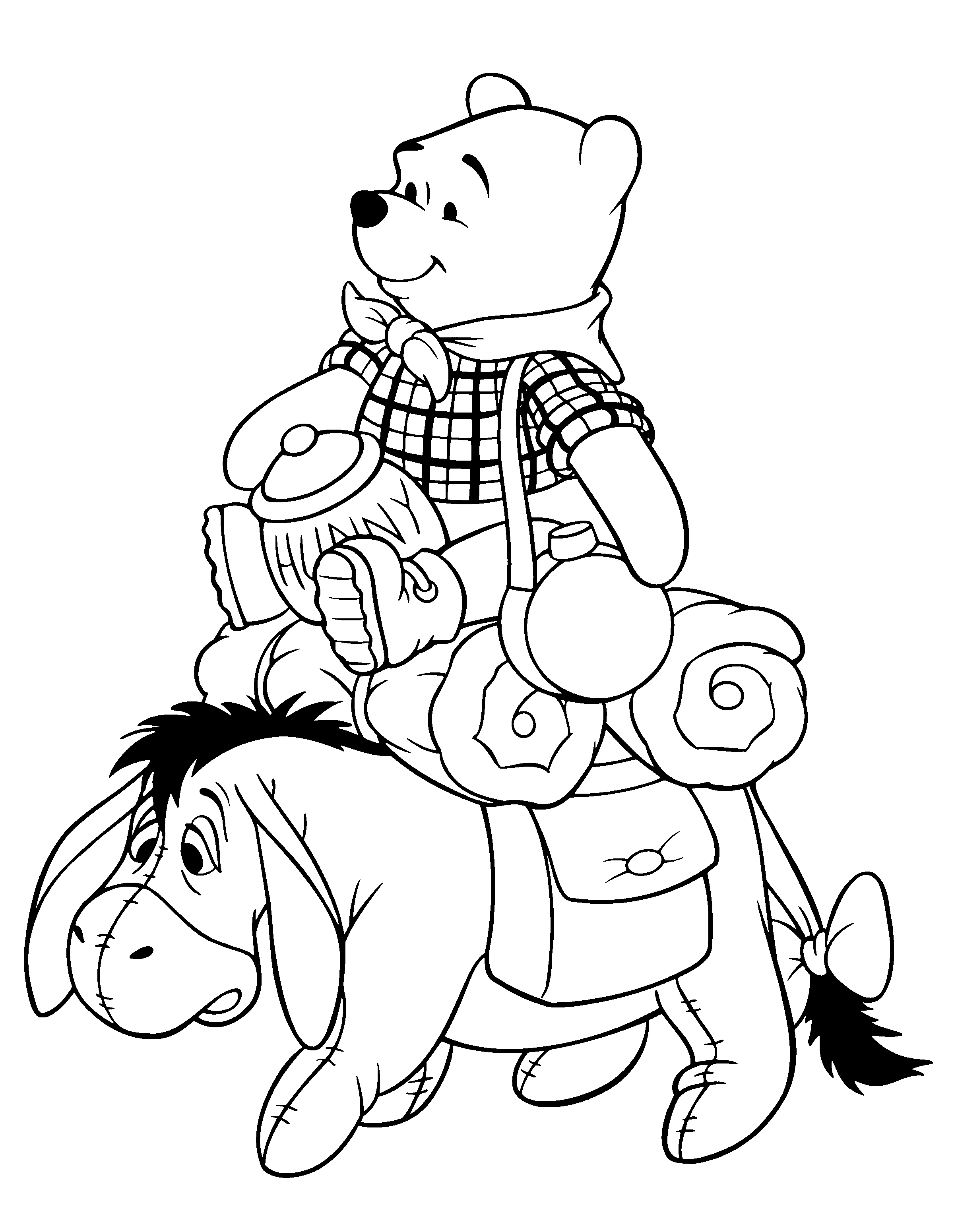 Winnie The Pooh Coloring Pages Games - Winnie the pooh to color for