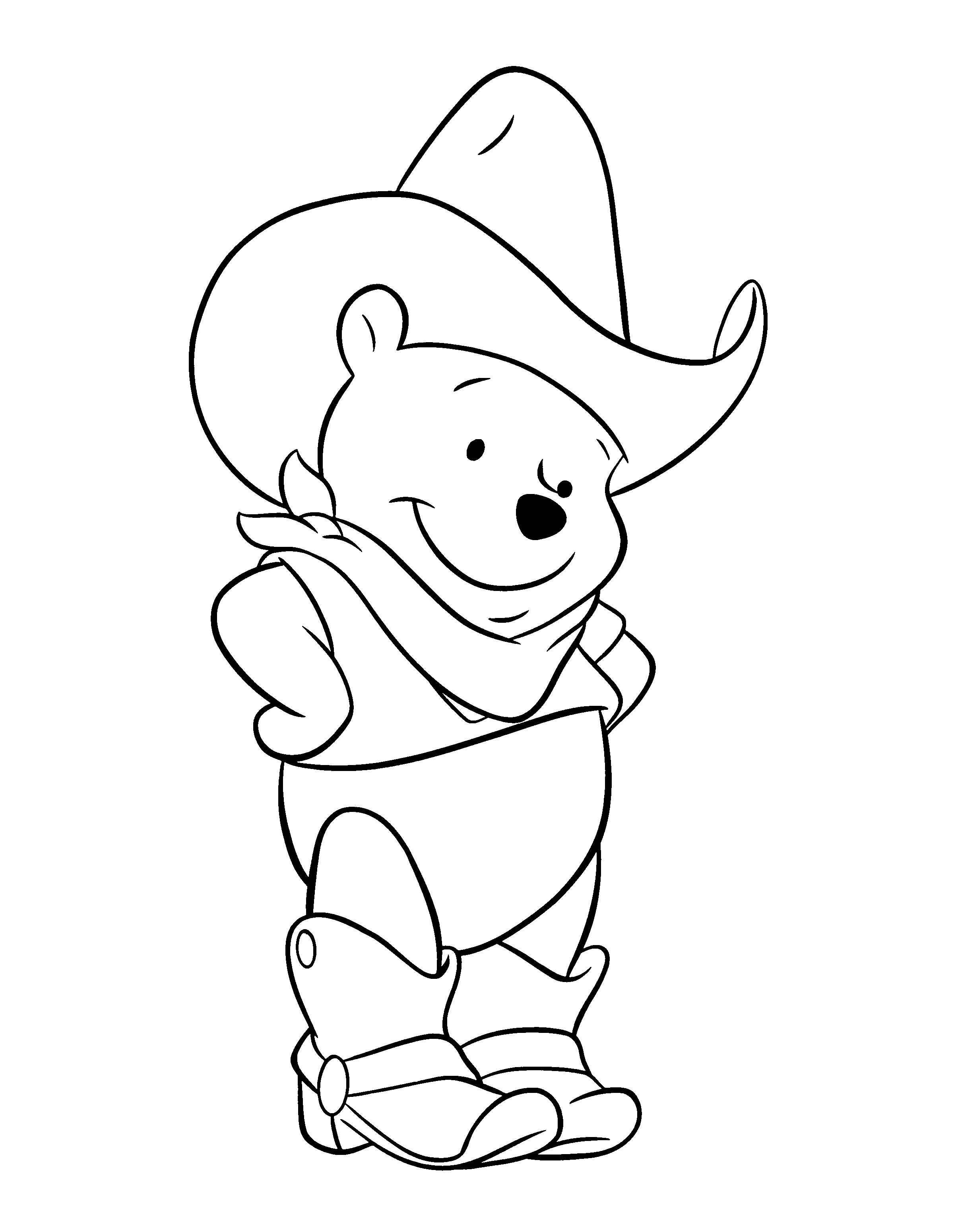 baby baby pooh coloring pages - photo #18