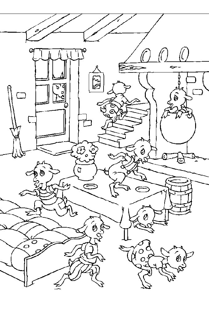 Coloring Pages Wolf. young kids Coloring pages