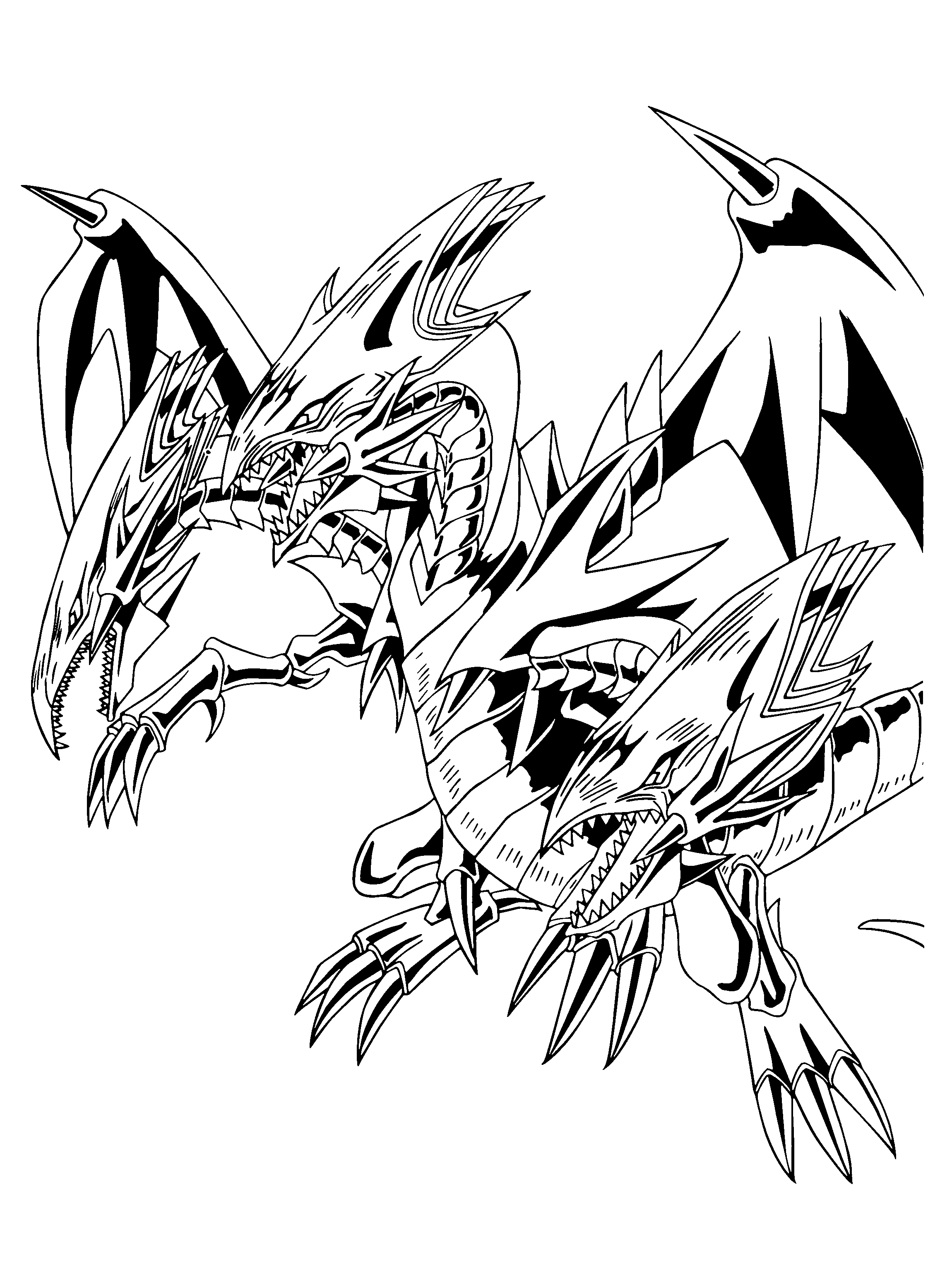 yugioh monsters coloring pages - photo #10