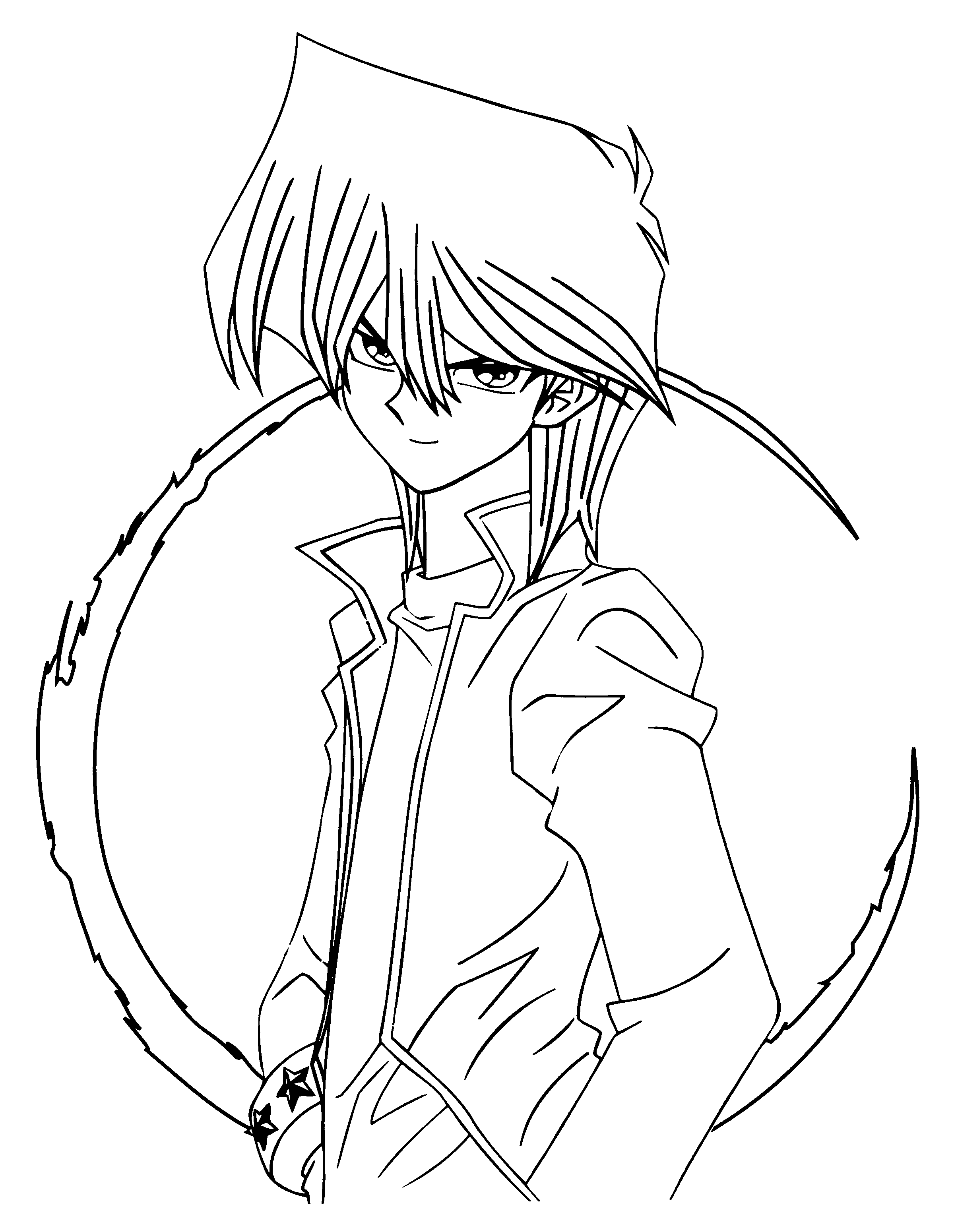 yugioh free coloring pages - photo #35