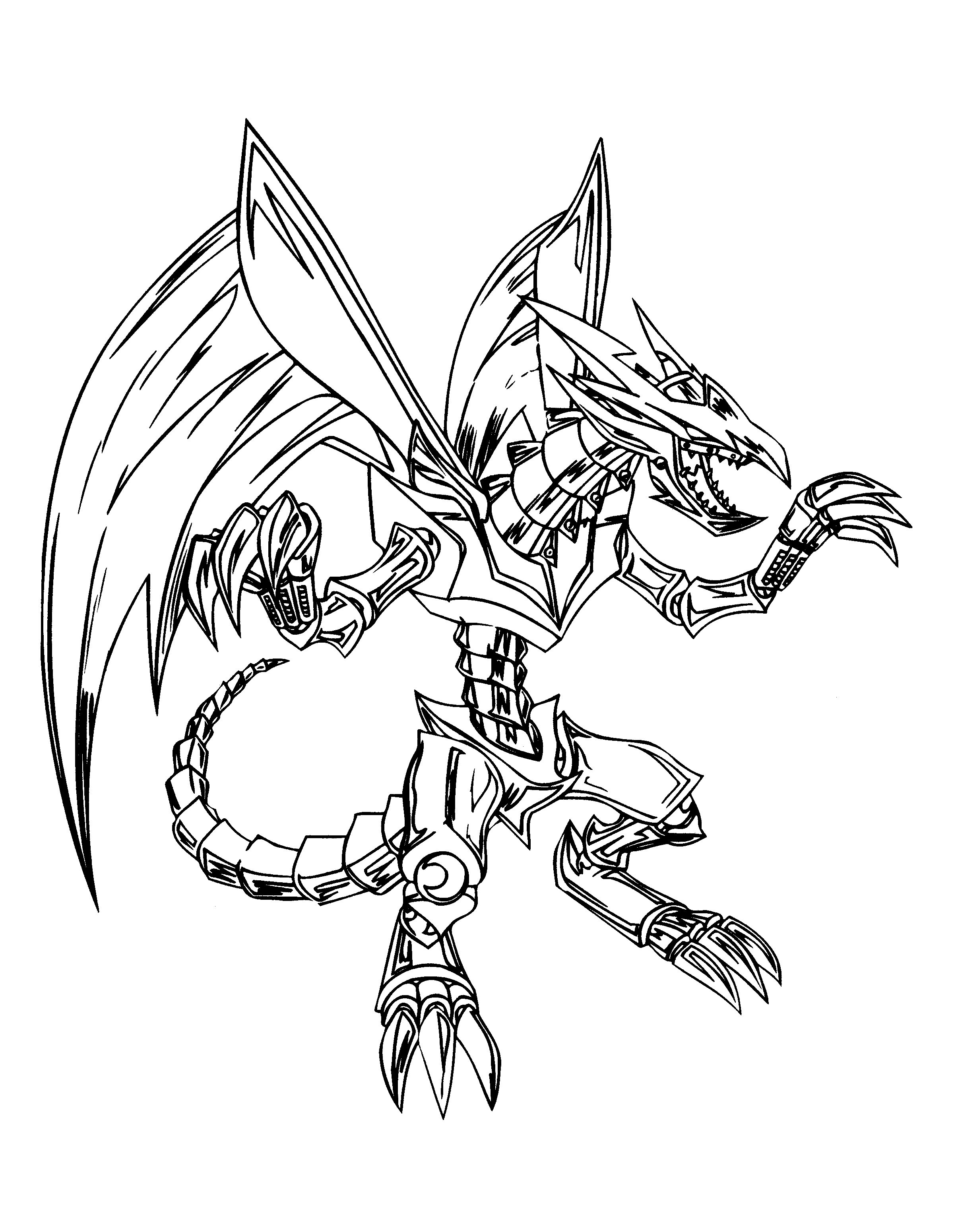 yugioh monsters coloring pages free - photo #28