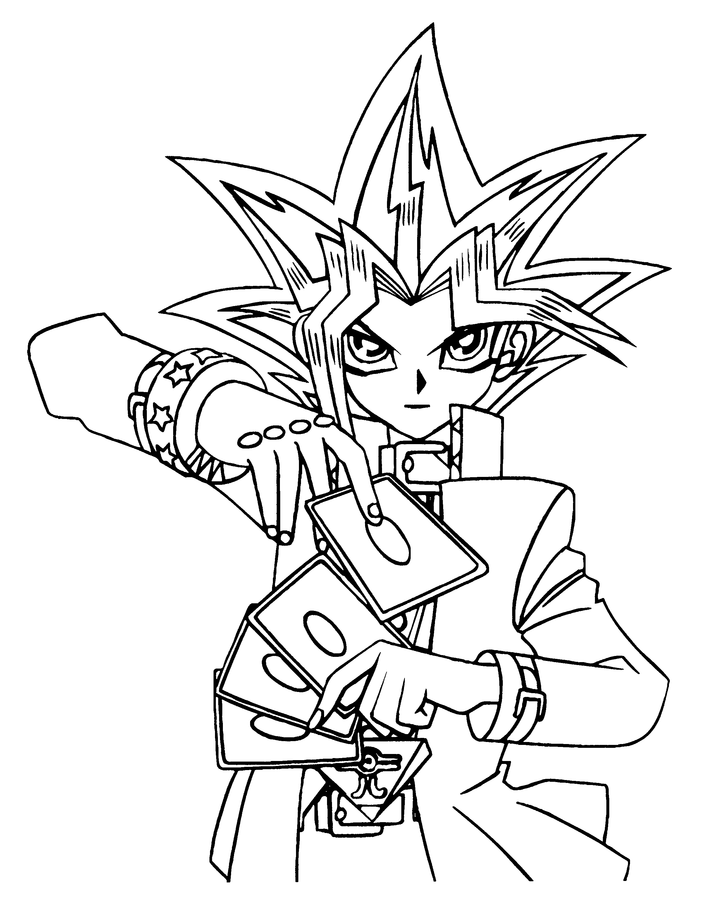 Yu gi oh coloring pages