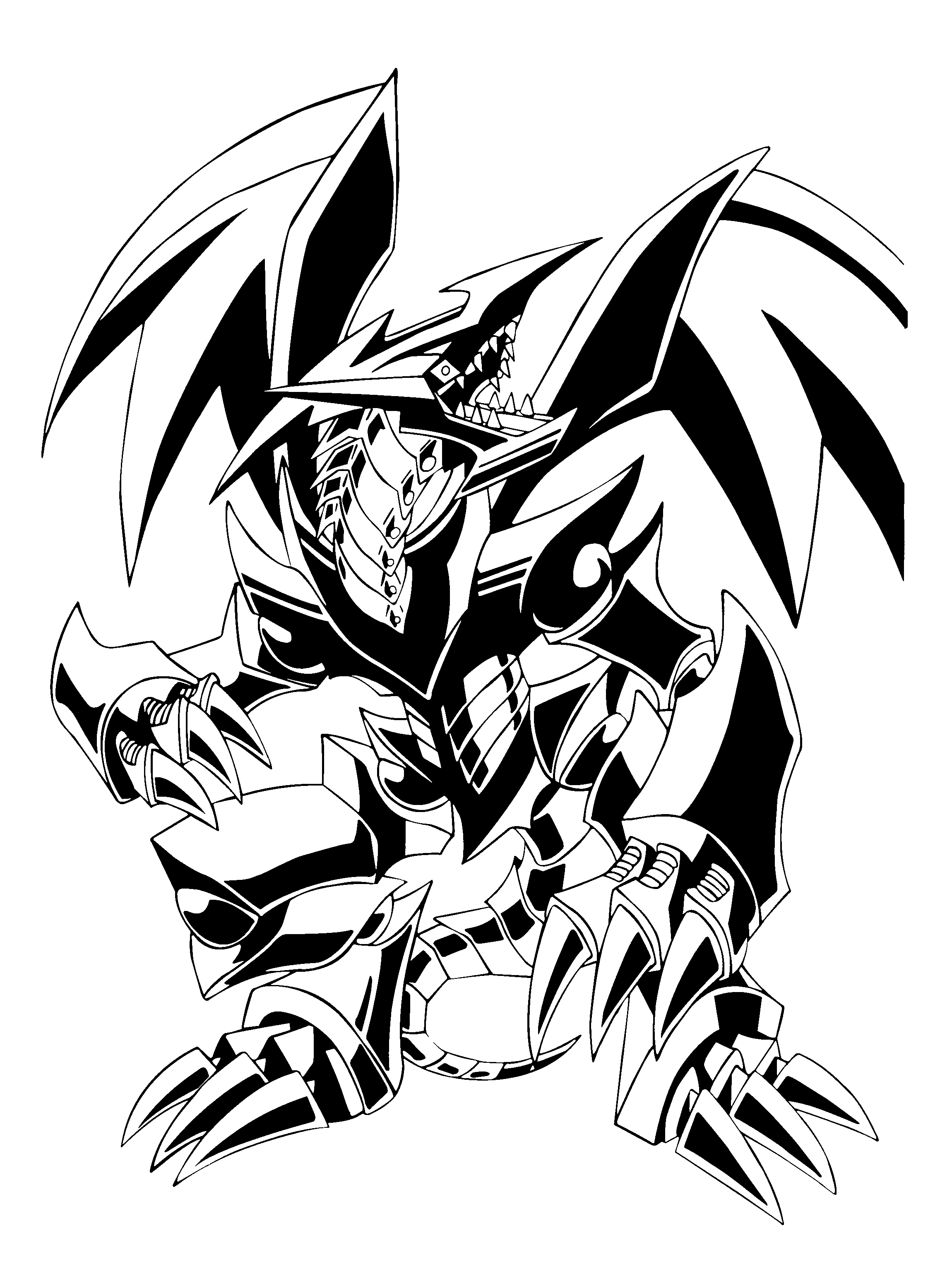 Coloriage Yu Gi Oh Dragon Coloring Page Coloring Pages Yugioh Porn Sex Picture 