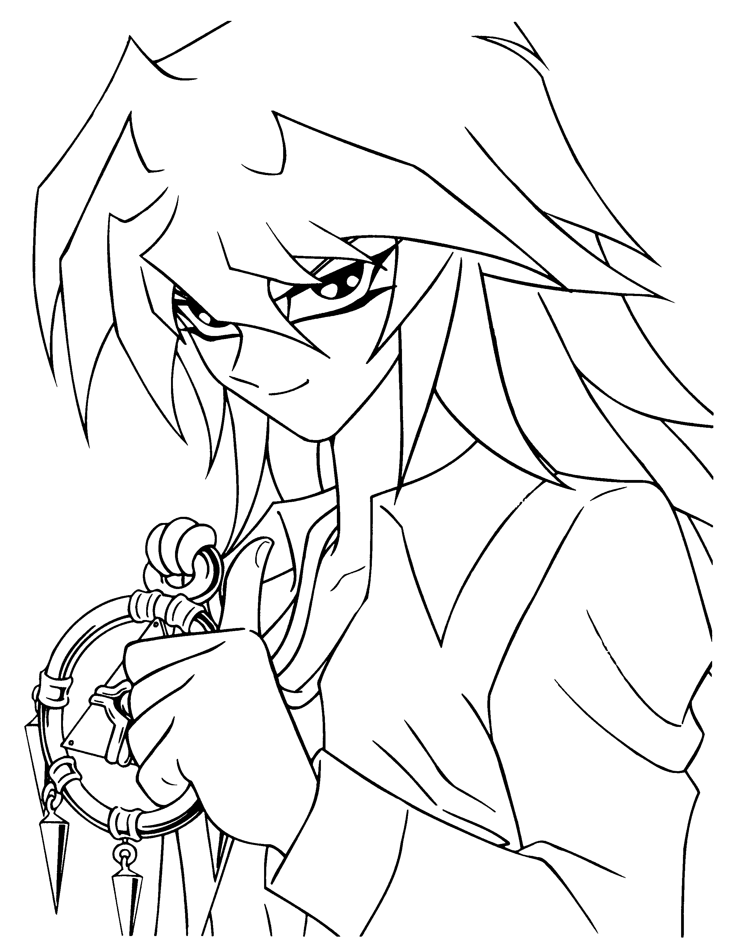 yugioh monsters coloring pages free - photo #32