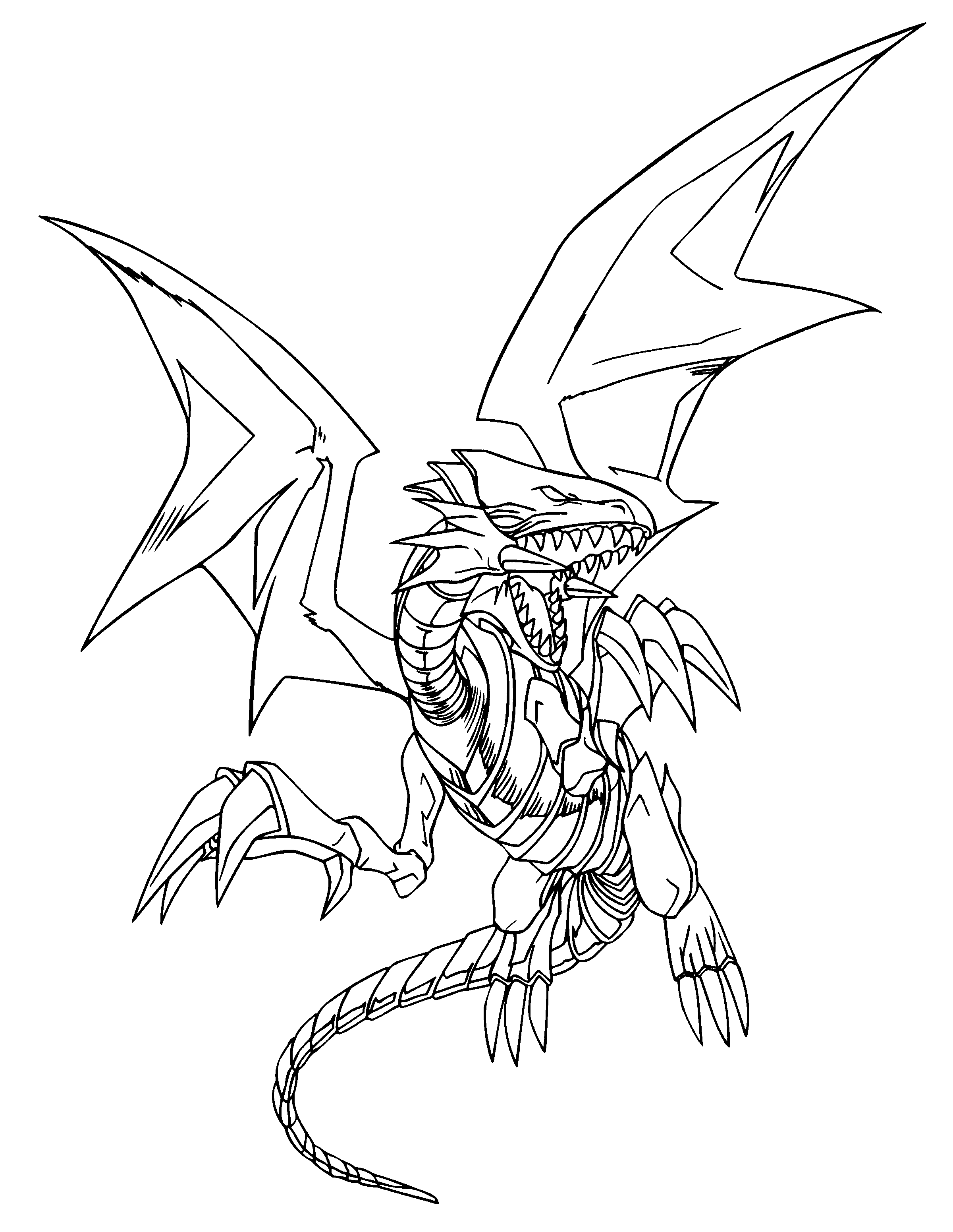 yugioh free coloring pages - photo #16