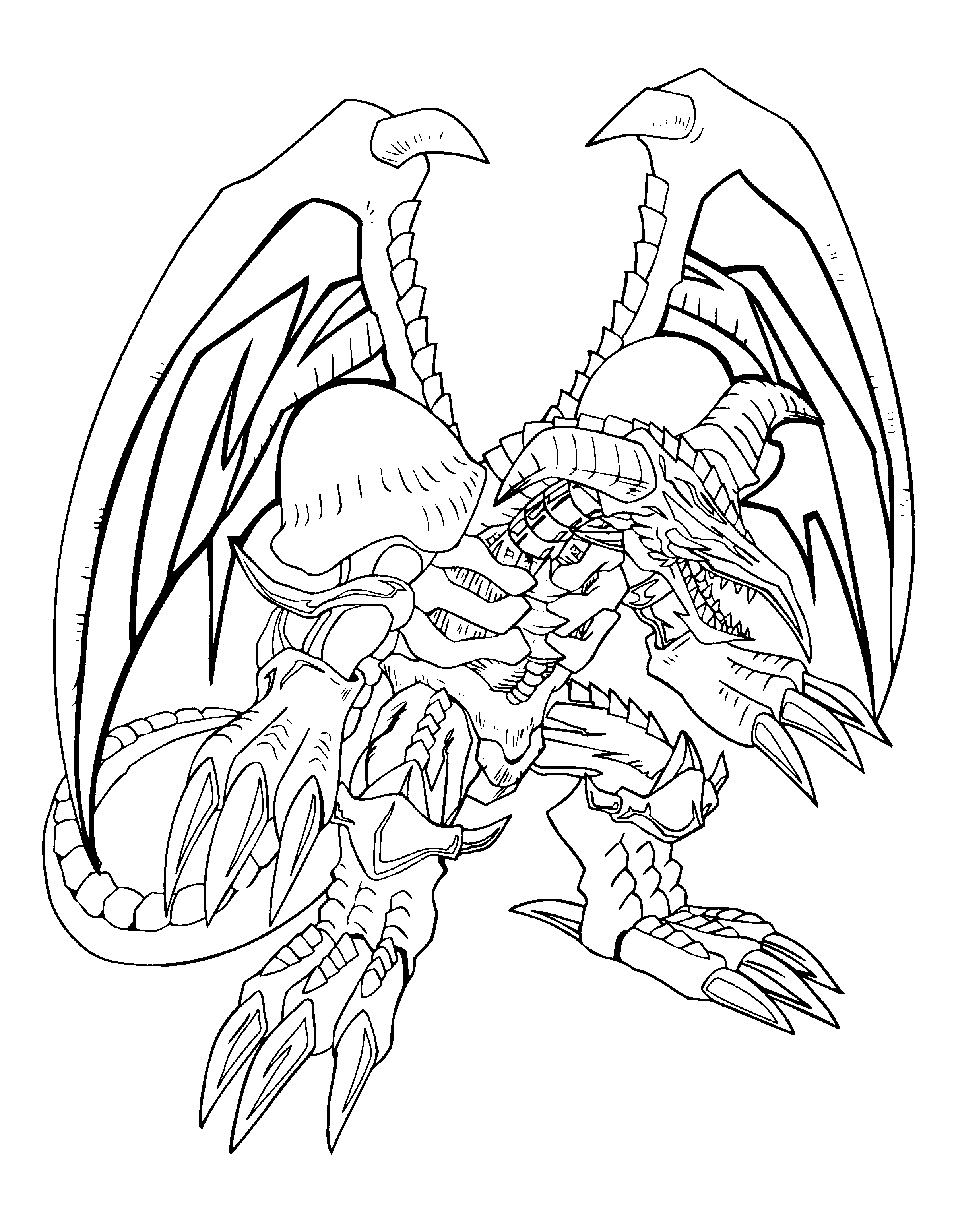 Yu gi oh coloring pages