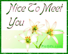 Image result for nice to meet you cards