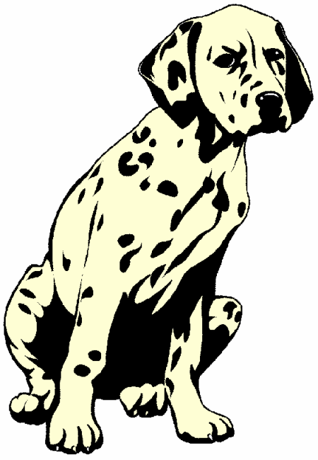 dalmatian fire dog clipart - photo #20