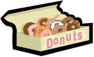 Donuts food and drinks