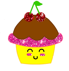 Resultado de imagen de gif animado cupcakes