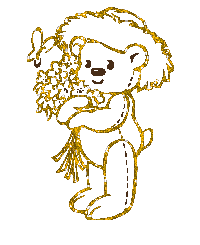 Bears glitter graphics