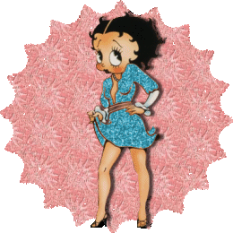 Betty boop glitter graphics