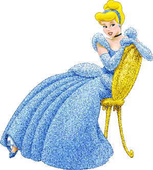 Cinderella glitter graphics