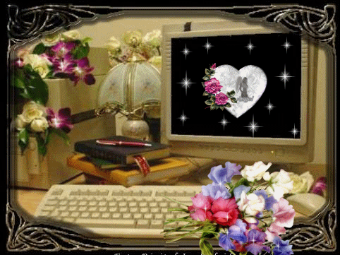 Computer glitter graphics