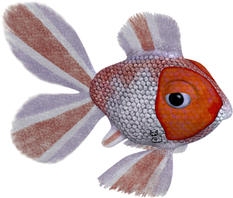 Fish glitter graphics