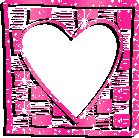 Hearts glitter graphics