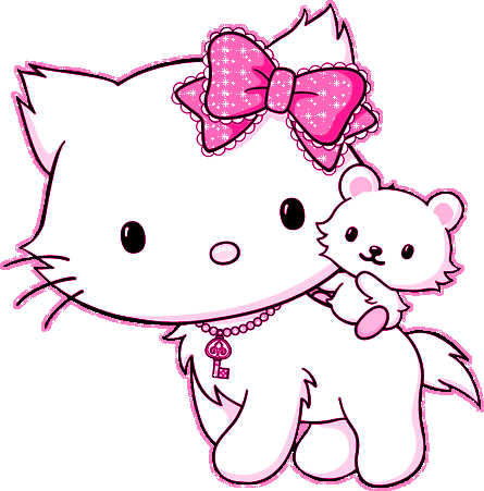  Kitty on Hello Kitty Glitter Graphics