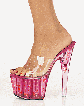 High heels Glitter graphics