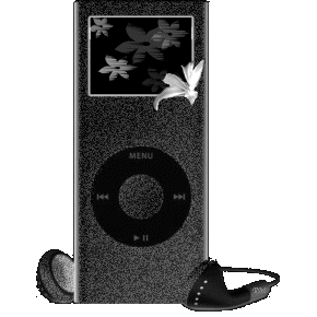 Ipod glitter graphics