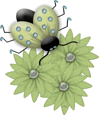 Ladybug glitter graphics