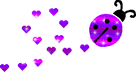 Ladybug glitter graphics
