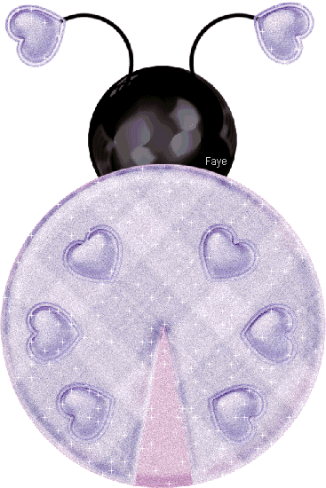 Ladybug glitter graphics