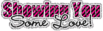 Love glitter graphics