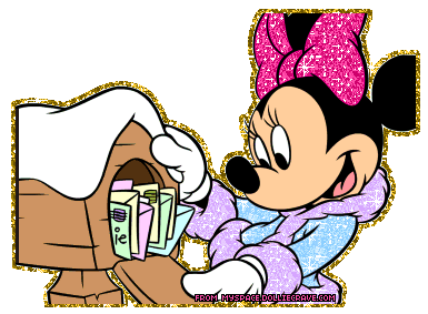 Minnie mouse glitter graphics