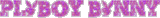 Playboy glitter graphics