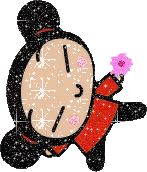 Pucca glitter graphics