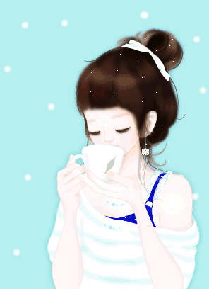Tea glitter graphics