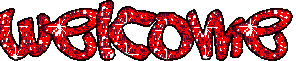 Welcome glitter graphics