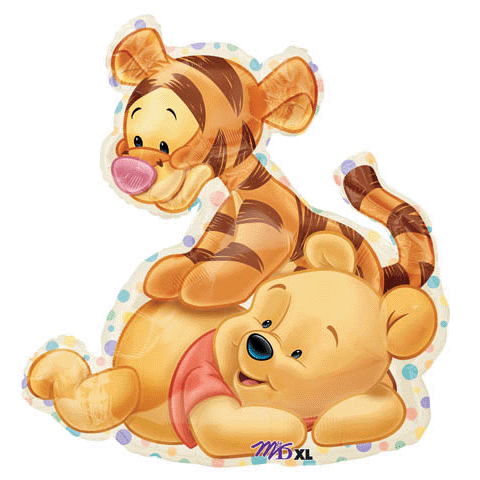 Baby on Baby Pooh Graphics And Animated Gifs