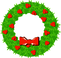 Christmas wreaths Graphics and Animated Gifs | PicGifs.com