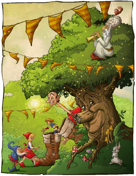 Fairy tree graphics